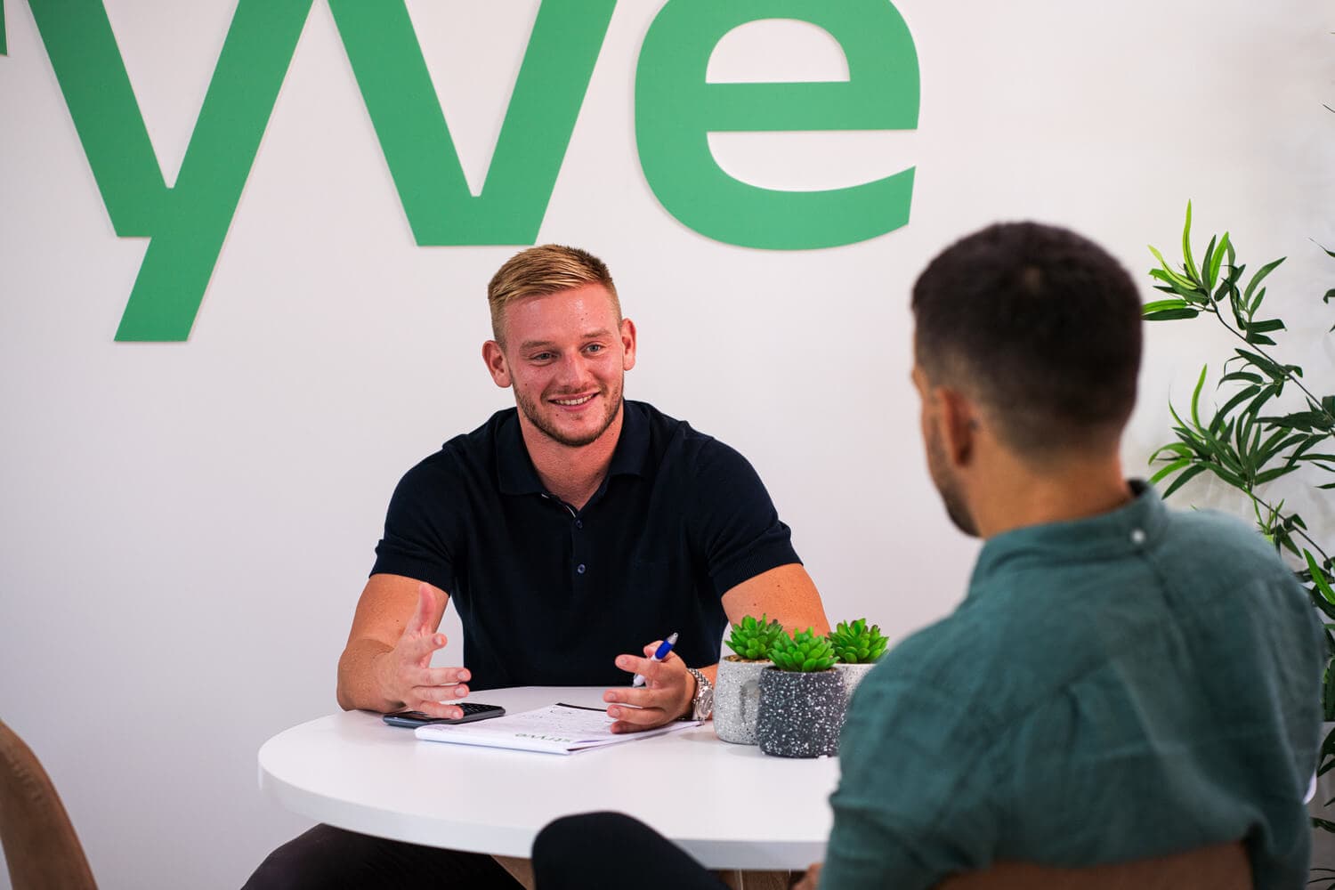 Stryve Finance mortgage brokers consulting with first home buyers